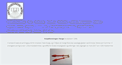 Desktop Screenshot of knipling.no